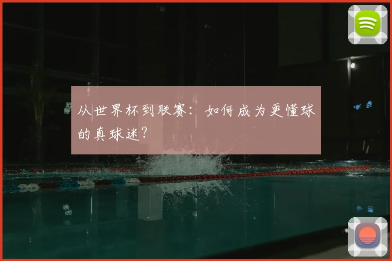 从世界杯到联赛：如何成为更懂球的真球迷？