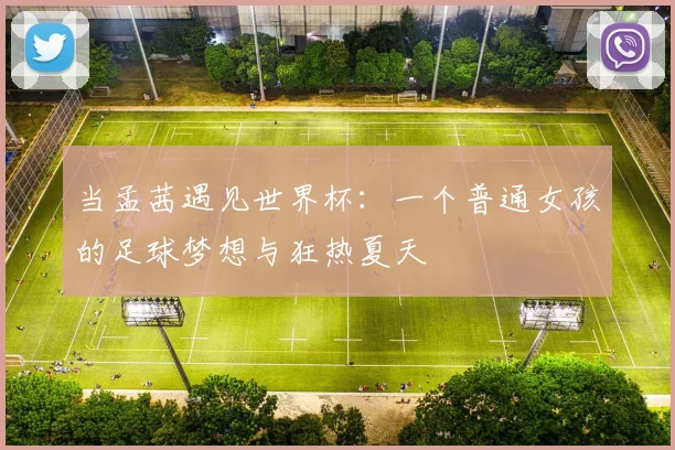 当孟茜遇见世界杯：一个普通女孩的足球梦想与狂热夏天