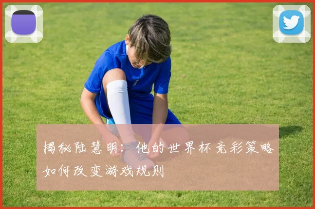 揭秘陆慧明:他的世界杯竞彩策略如何改变游戏规则
